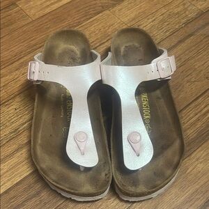 Birkenstock Light Pink Thong Sandals